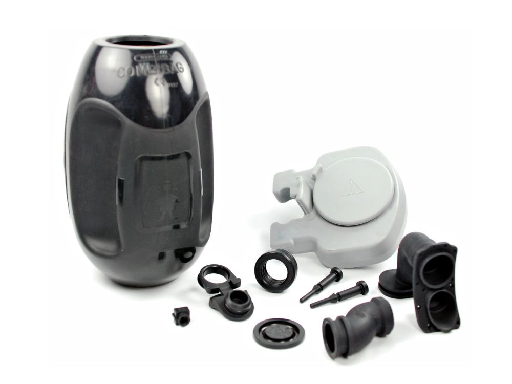 An image showcasing medical devices, highlighting the critical role of rubber components in the healthcare industry, and emphasizing Hopeful Rubber's capabilities as a leading supplier of high-quality rubber products for medical applications.